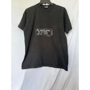 Vintage 1990 Fruit of the Loom cotton expressions T-Shirt - Size L single stitch